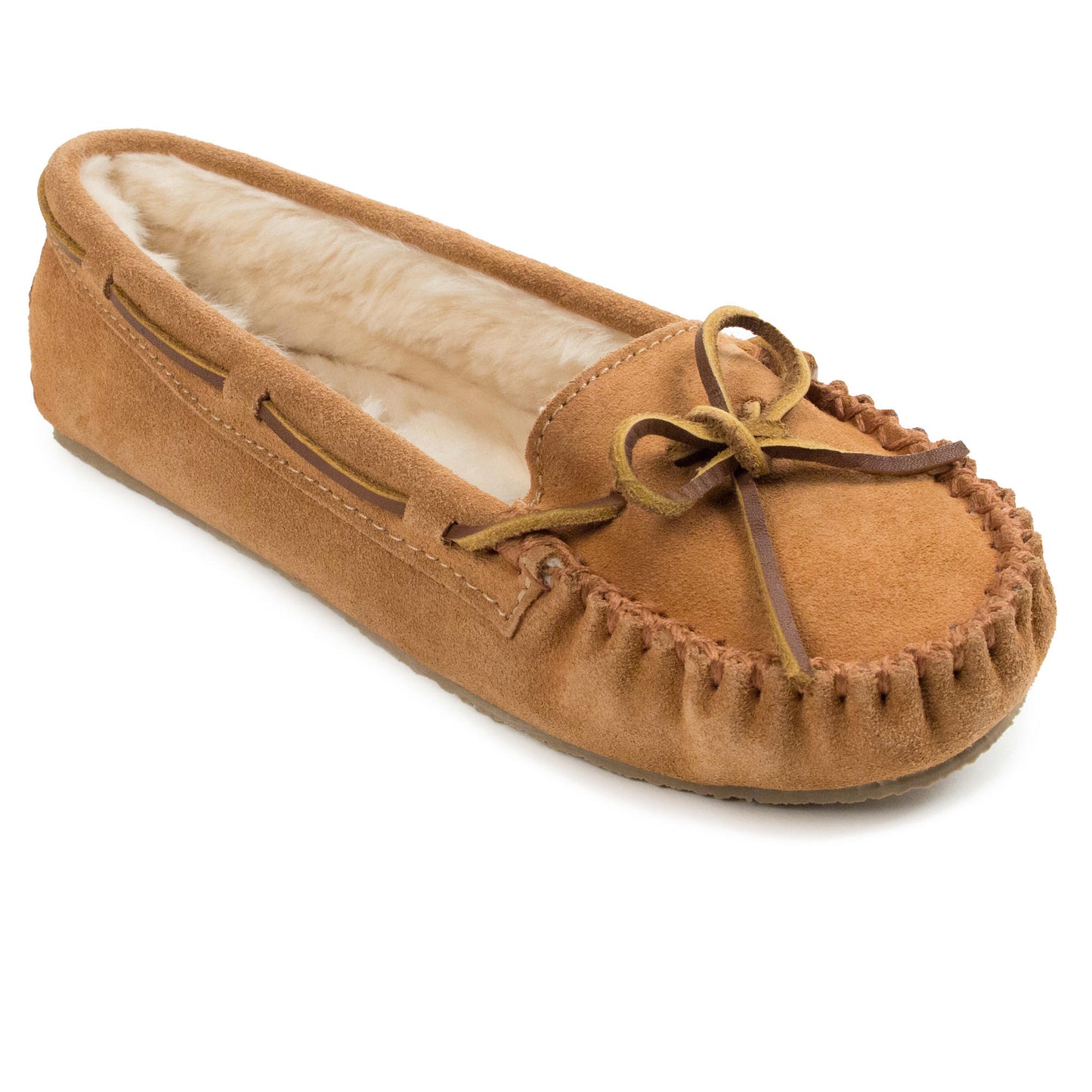 Minnetonka Women's Cinnamon Cally Faux Fur Slipper