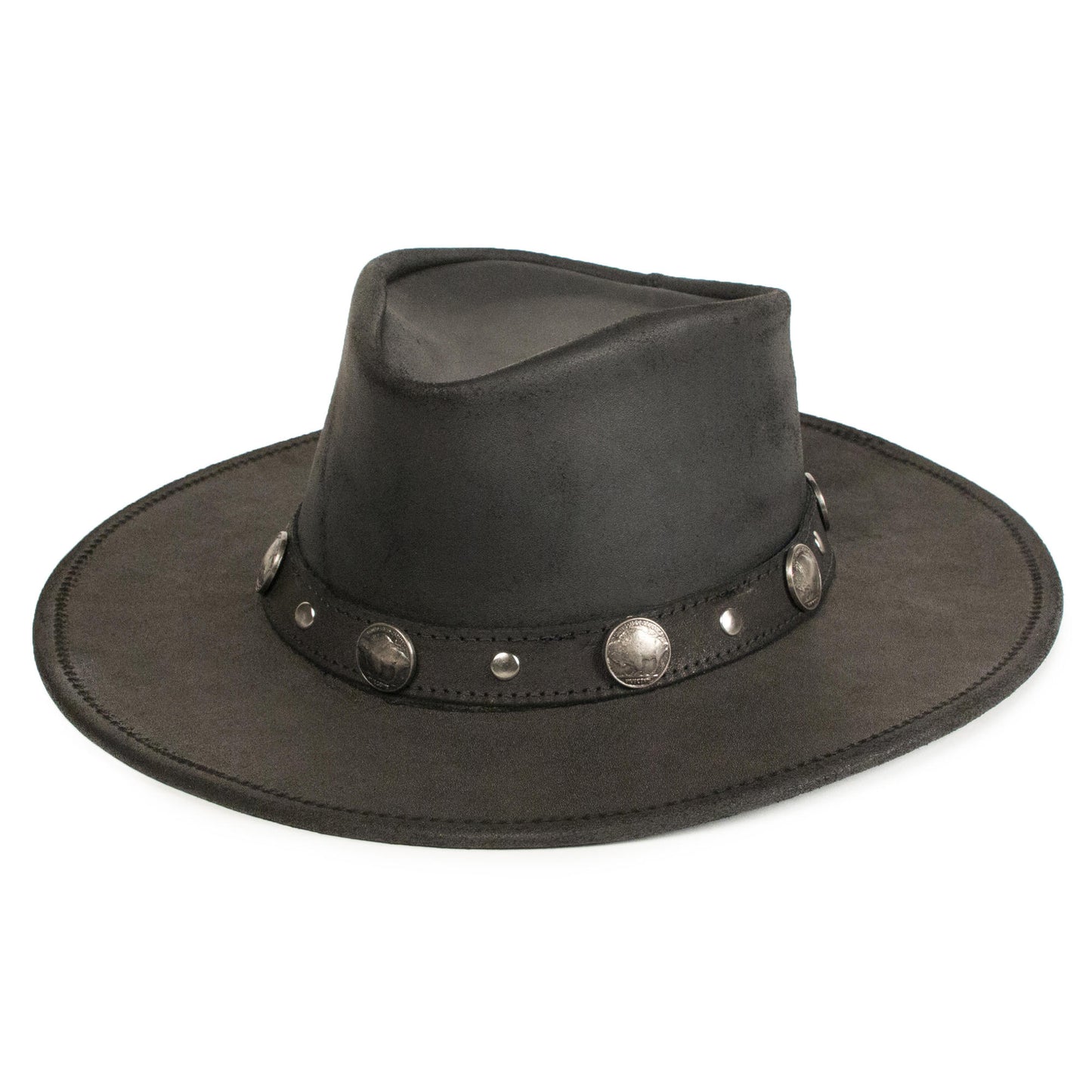 Minnetonka Buffalo Nickel Hat Black