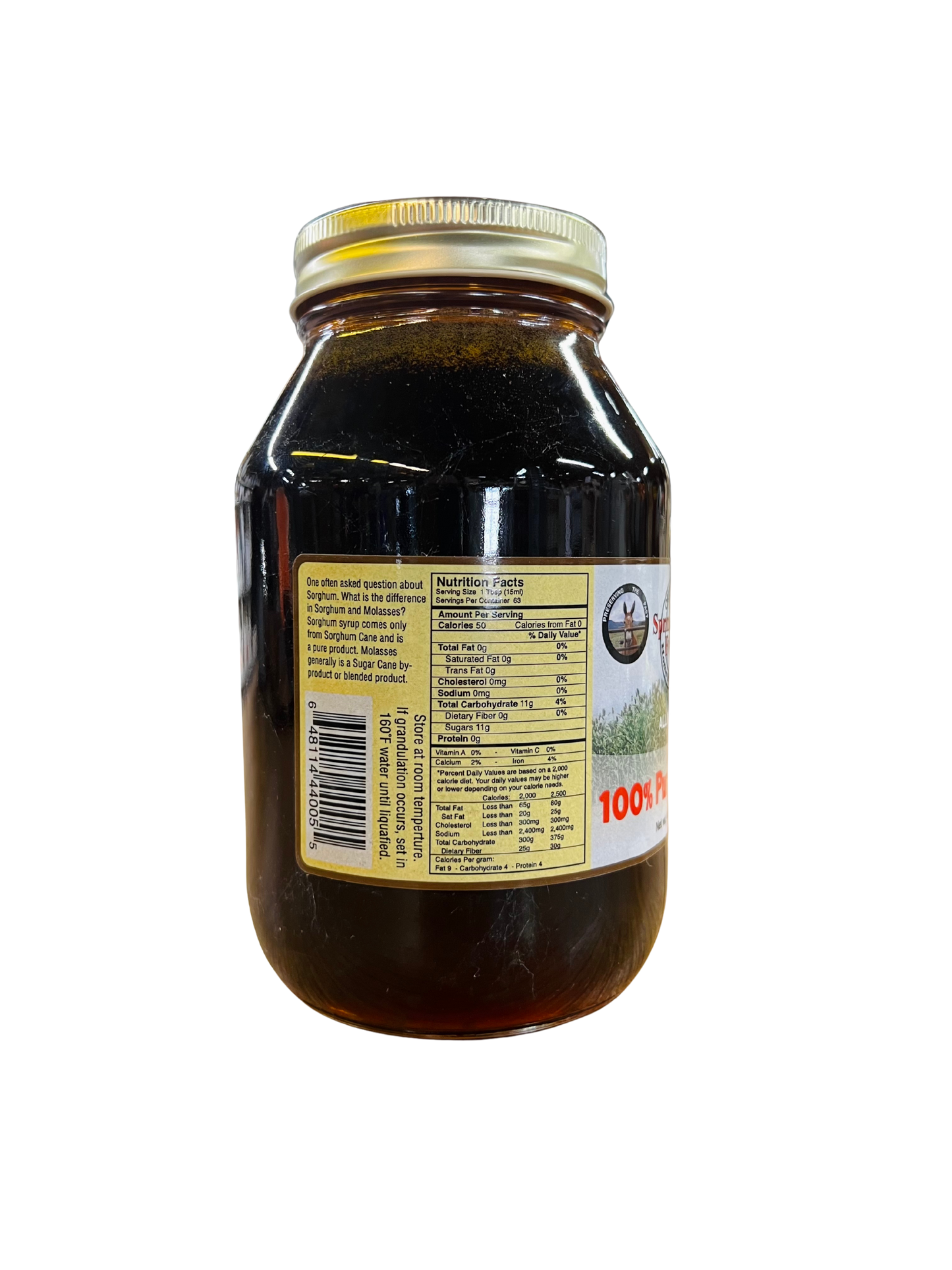 Spring Valley Farms 100% Pure Sorghum (44oz)
