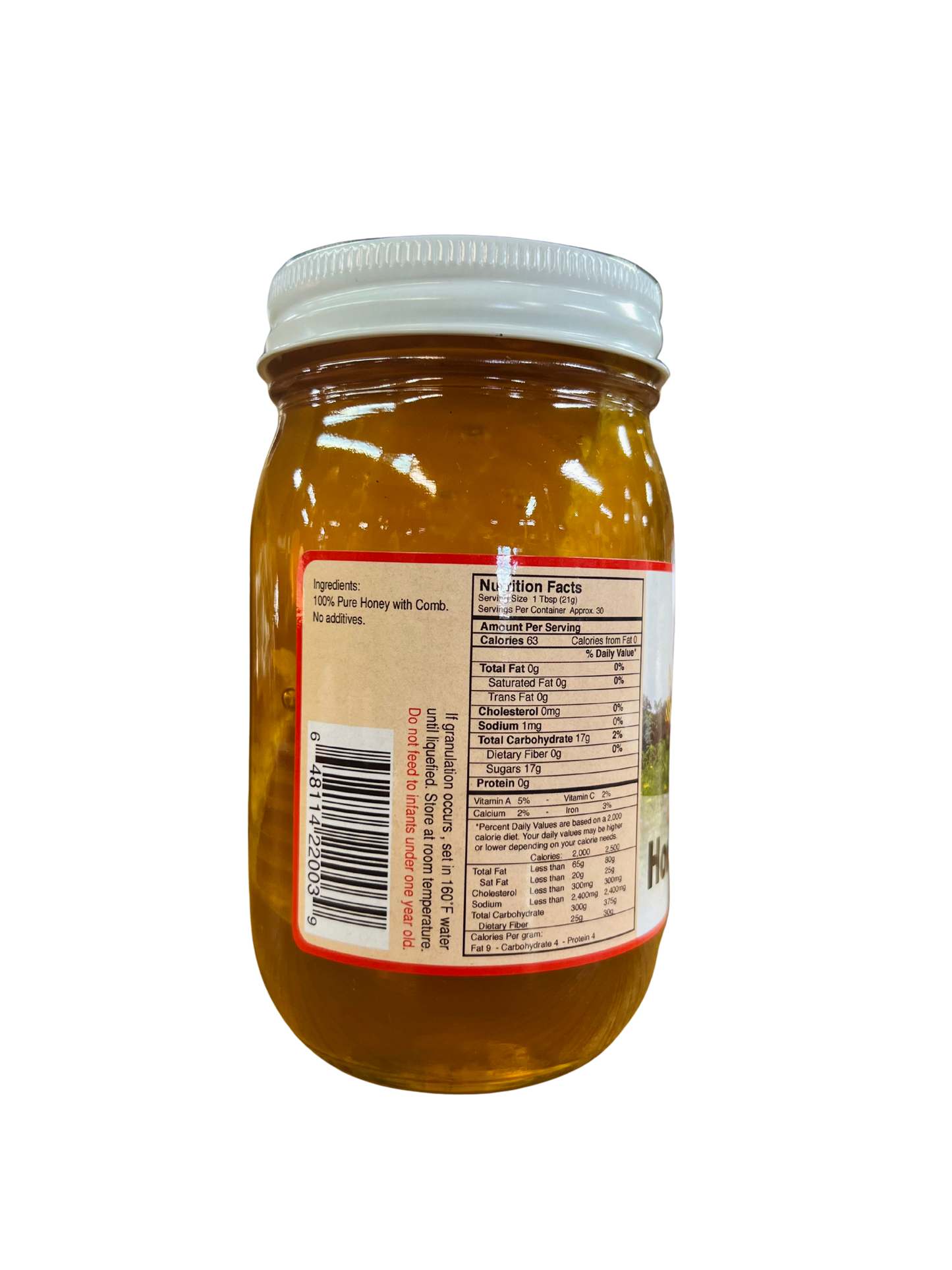 Spring Valley Farms Honey with Comb 22oz
