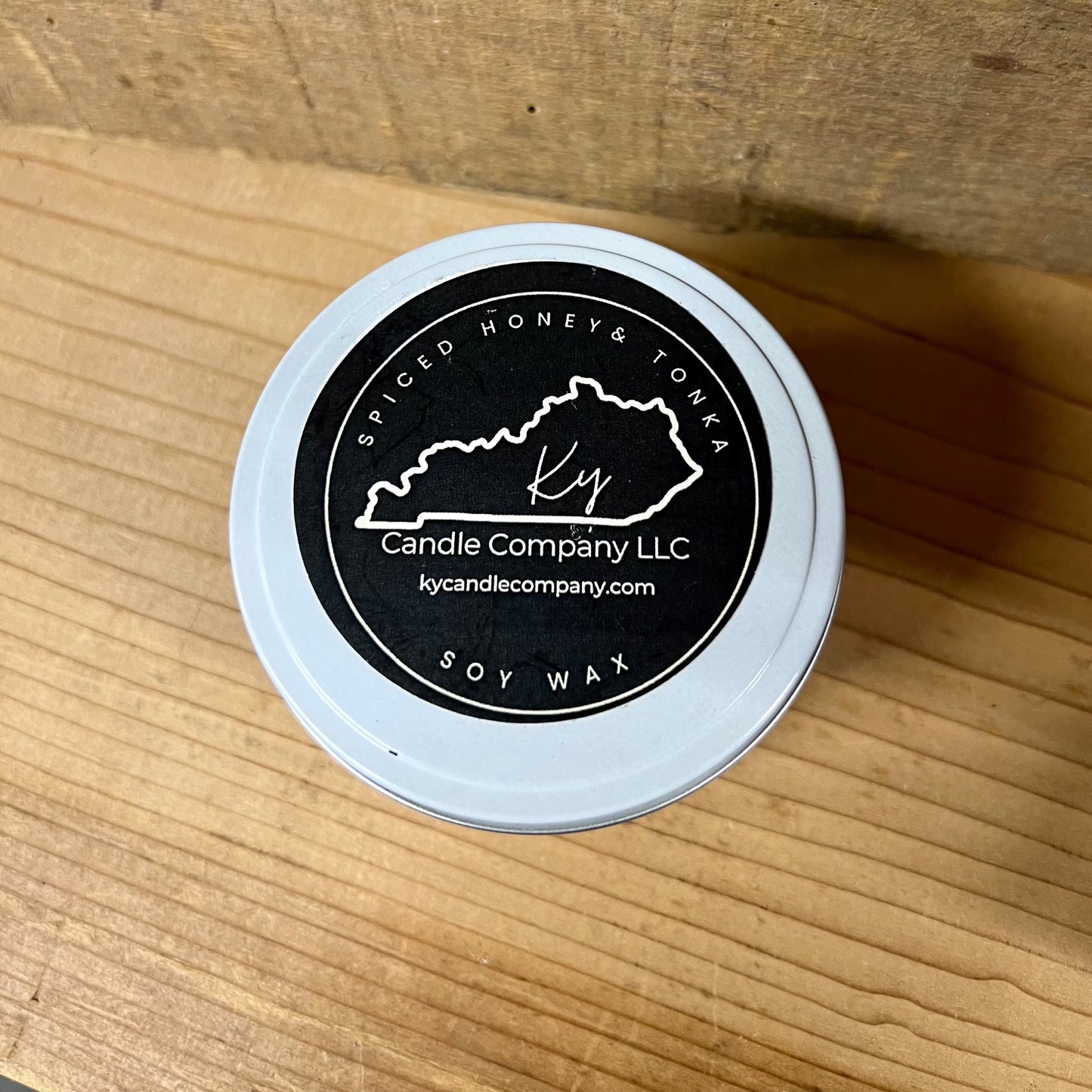 Spiced Honey & Tonka 8oz Tin Candle