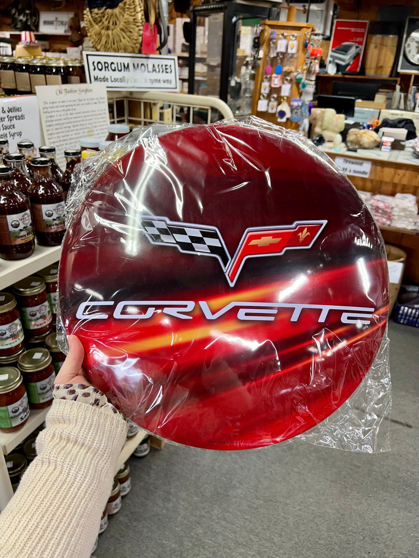 Corvette Dome Sign