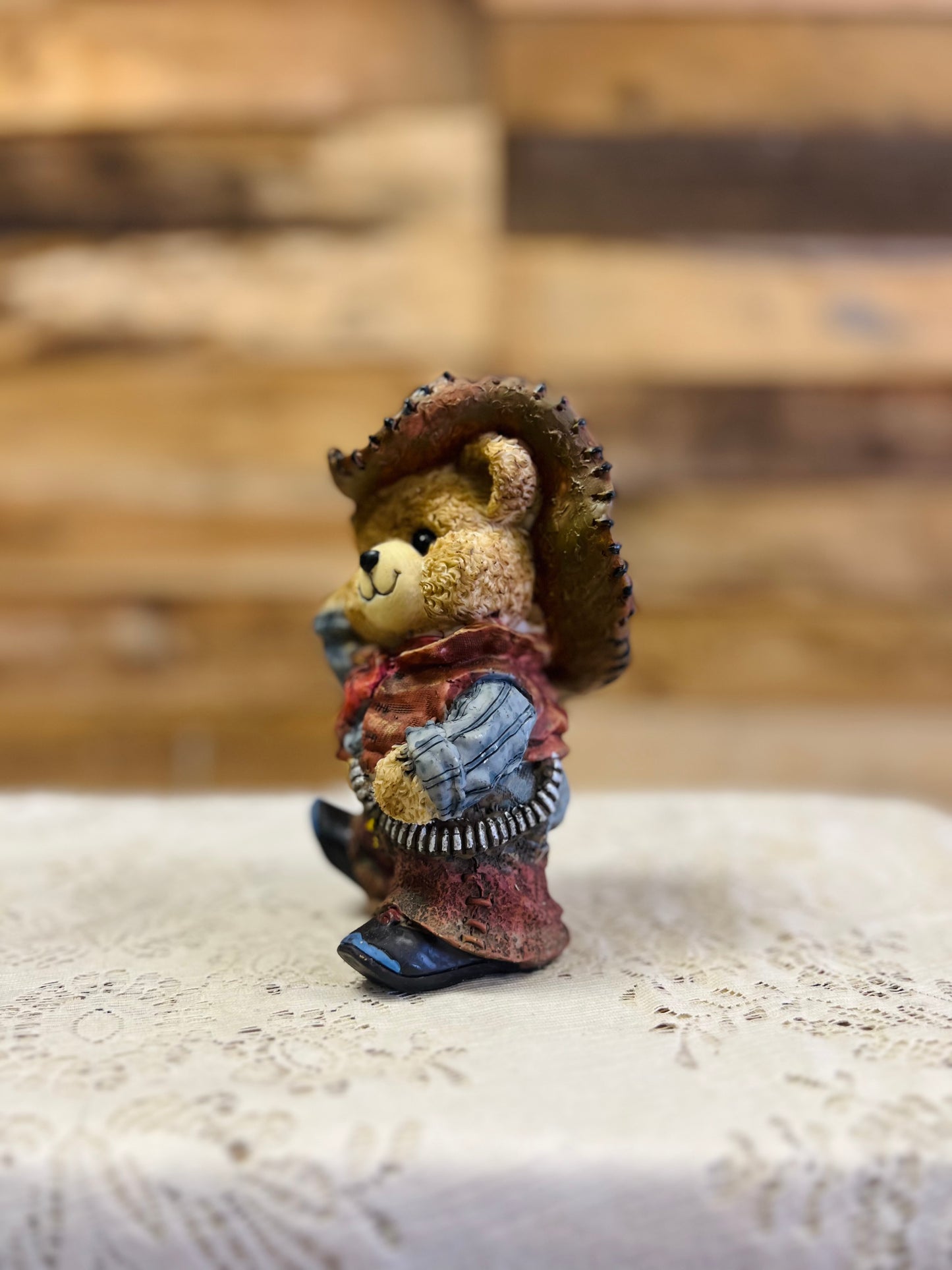 Vintage 1994 Boyds Bears Western Cowboy Teddy Figurine