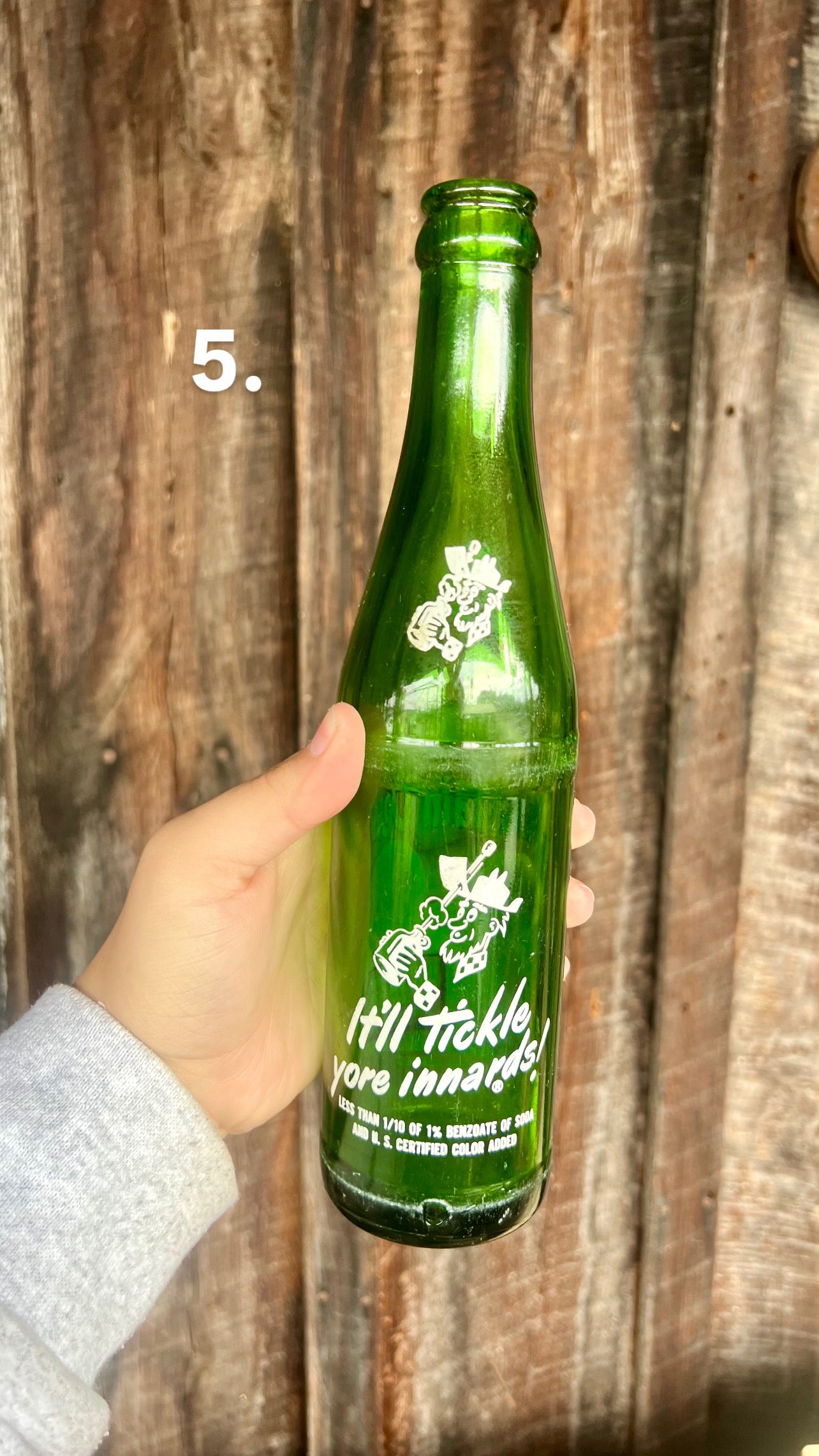 Mountain Dew Mountain Man Bottle Vintage