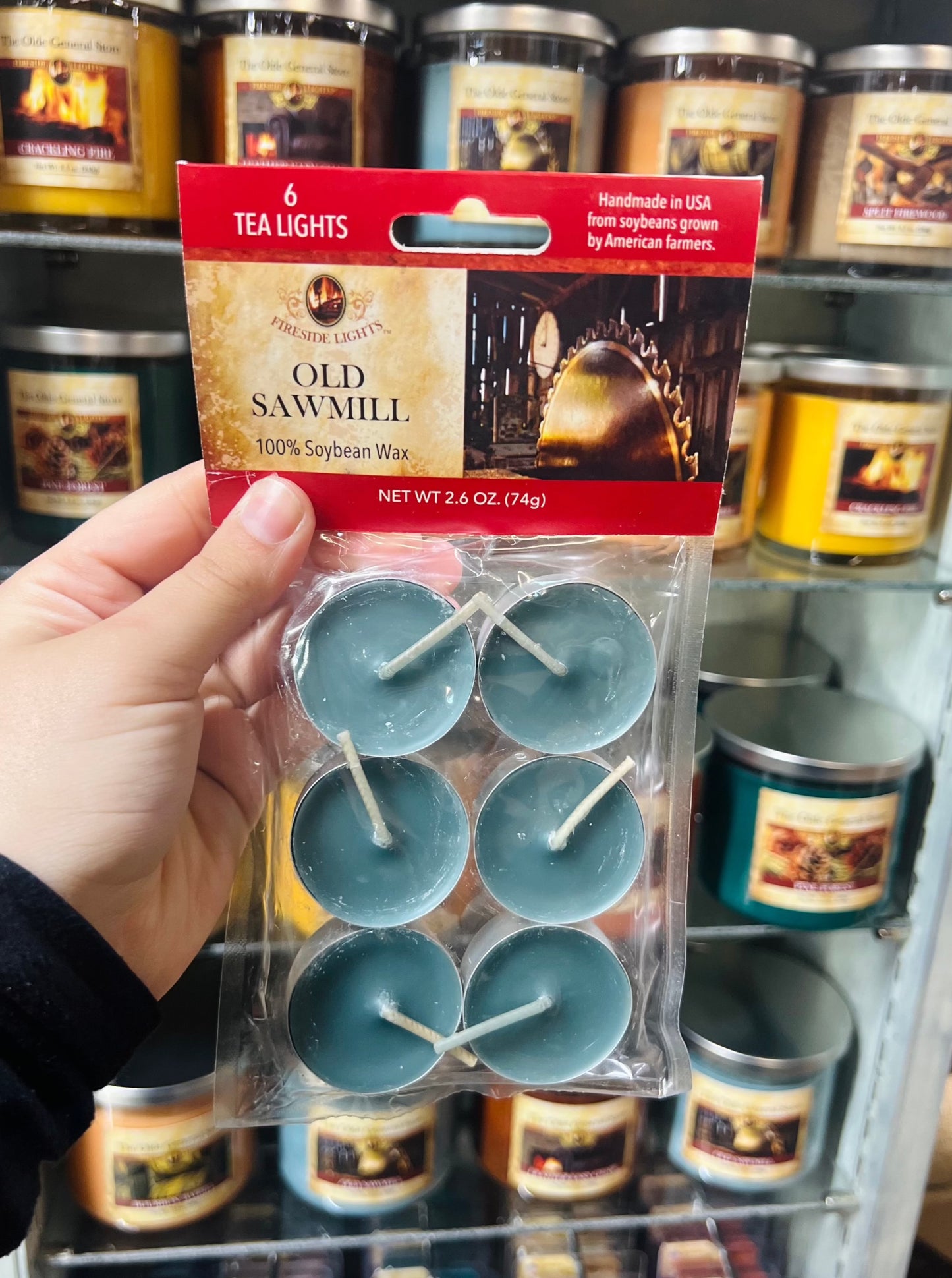 Old Sawmill Tea Lights (6 Pack)