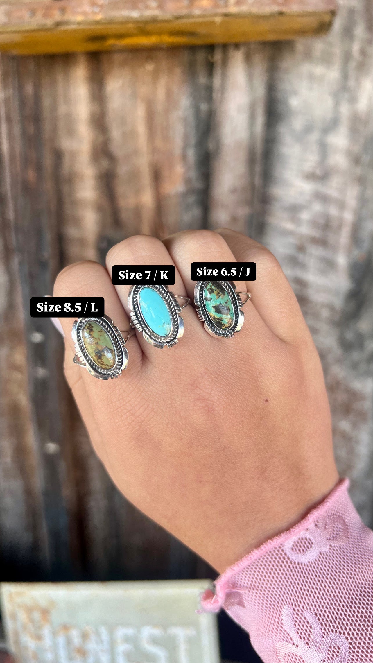 Oval Kingman Turquoise Ring