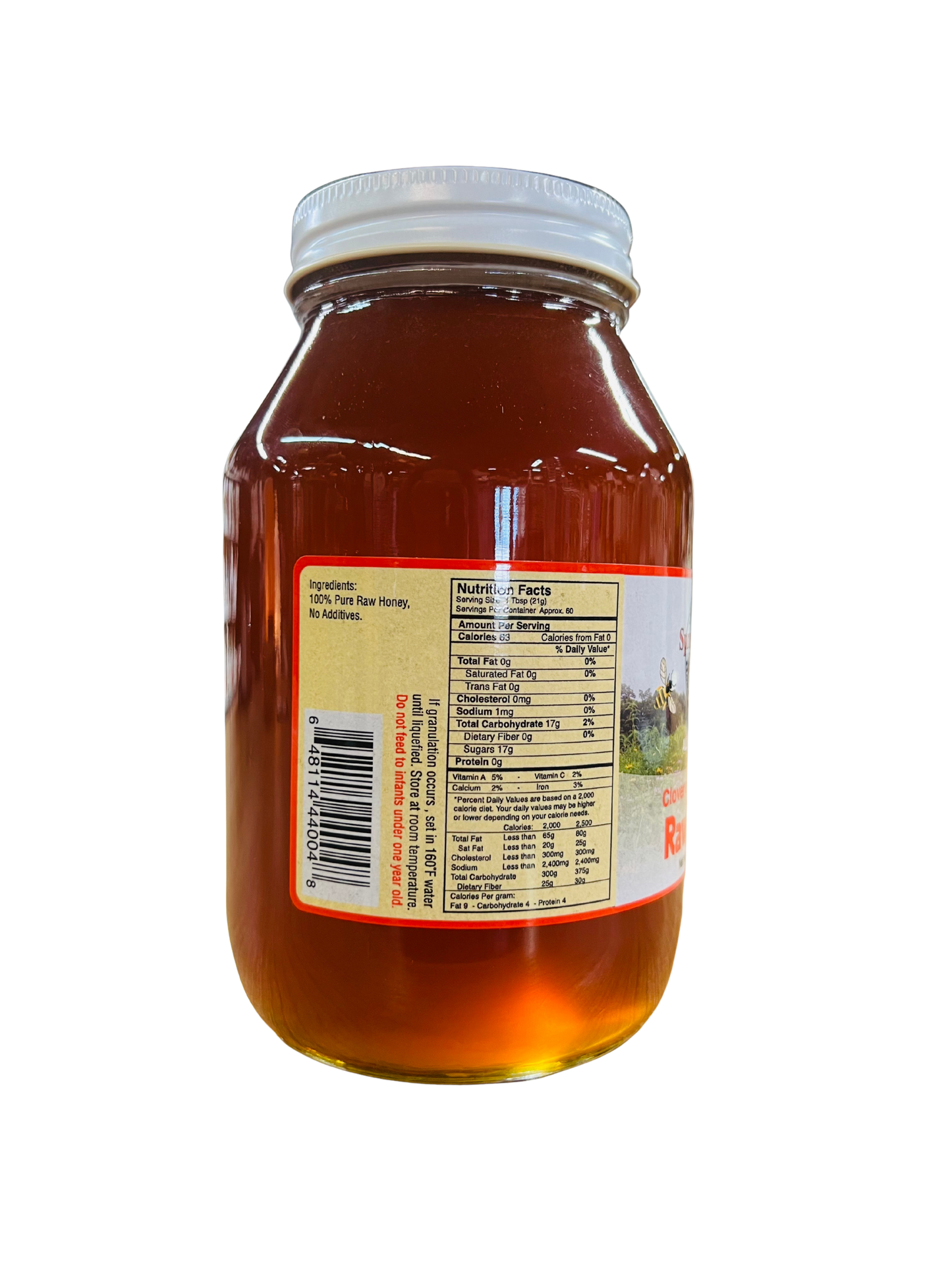 Spring Valley Farms Raw Honey 44oz