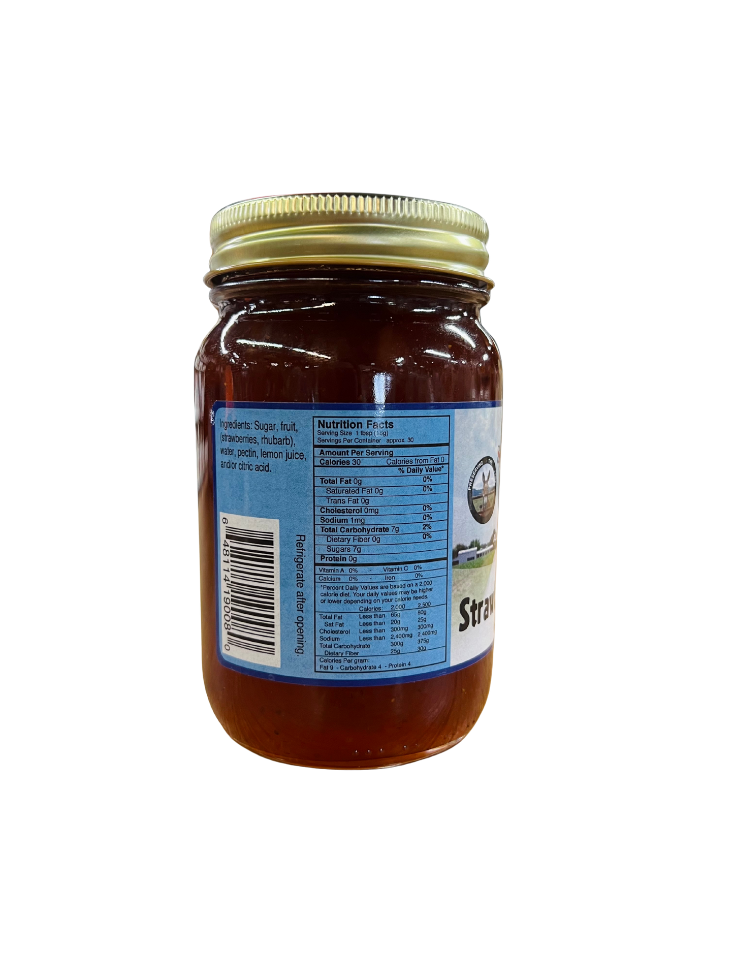 Spring Valley Farms Strawberry Rhubarb Jam