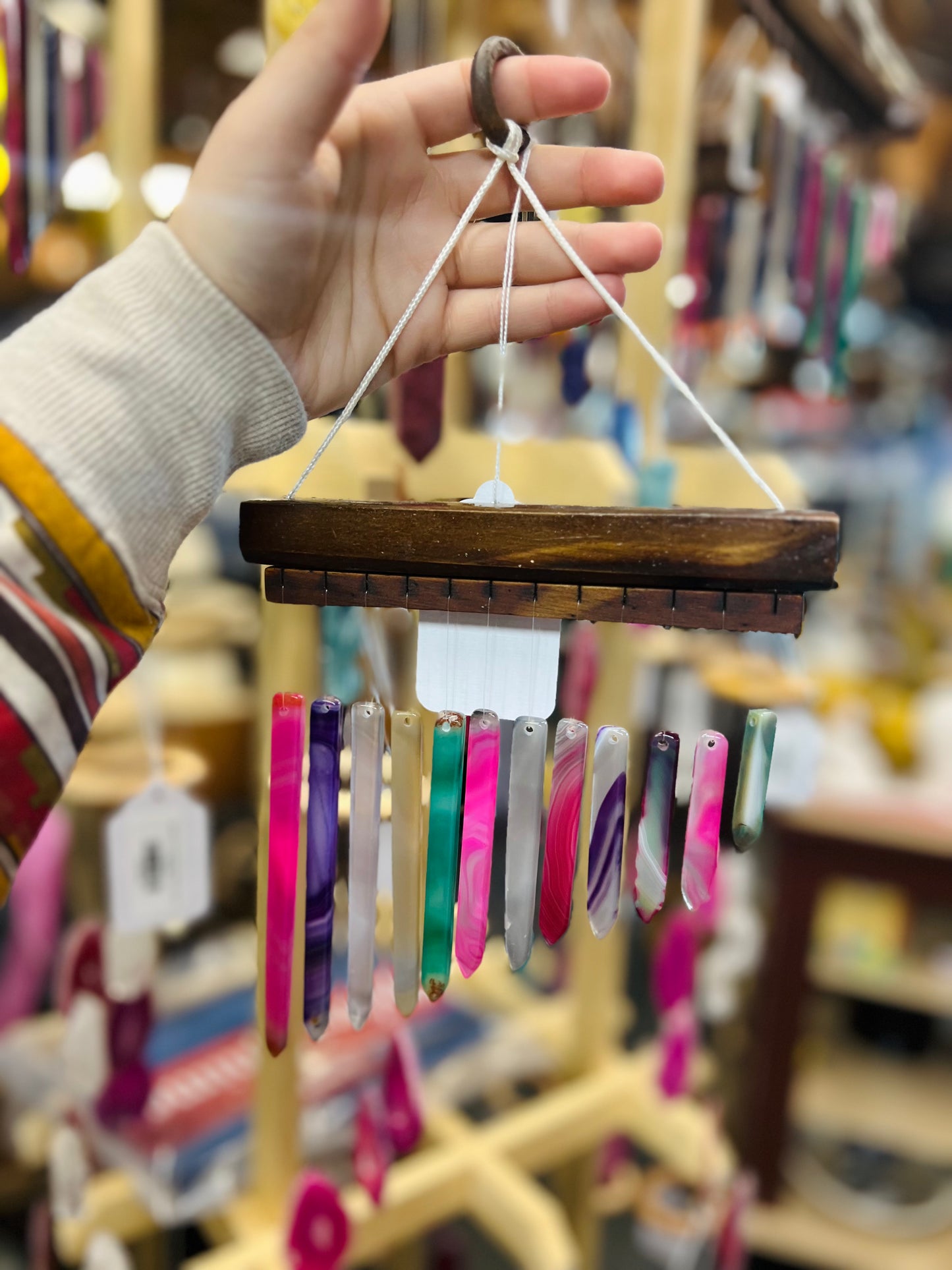 Agate Bar Wind Chime