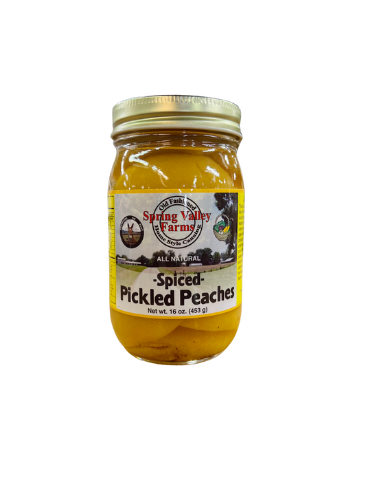 Spring Valley Farms Spiced Pickled Peaches