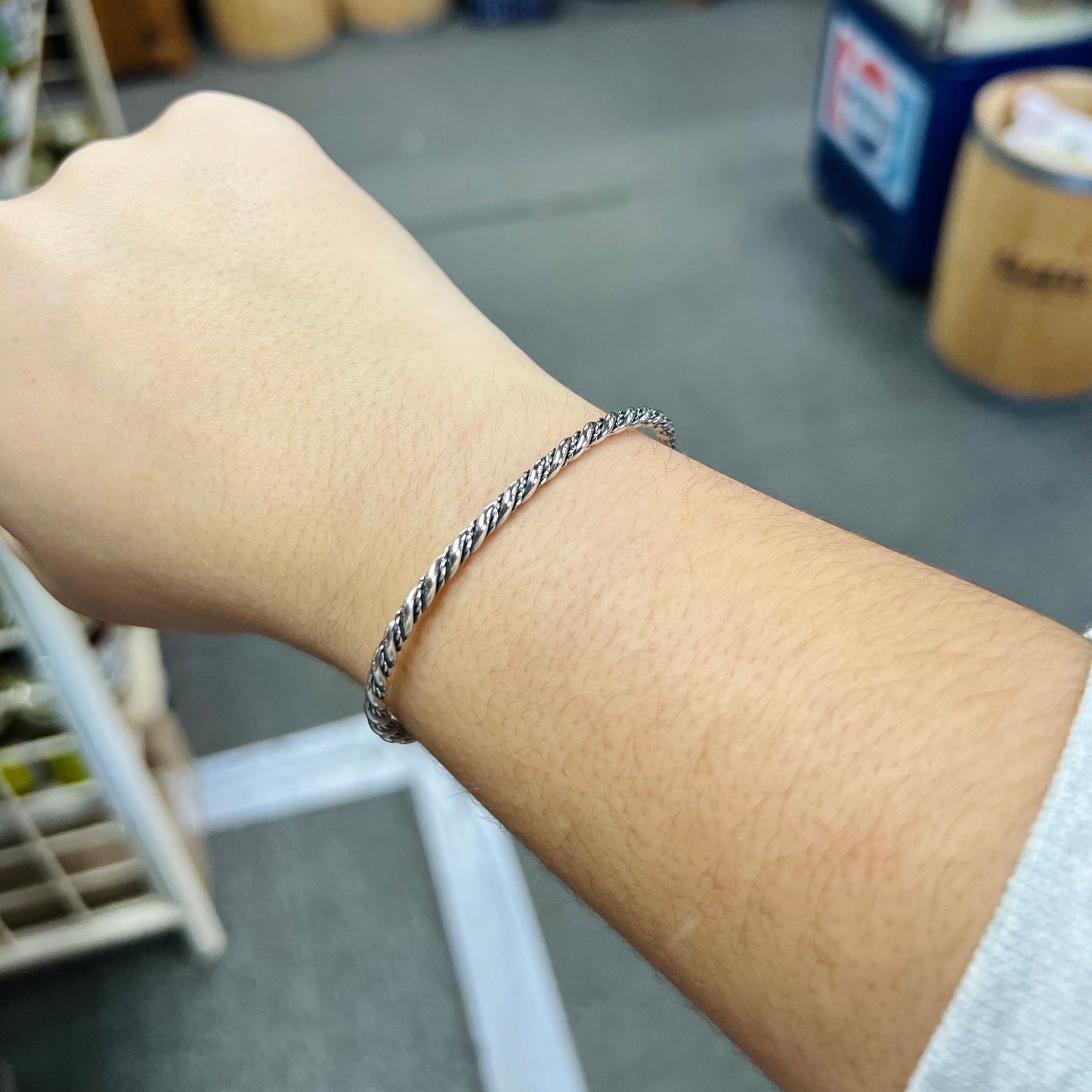 Twisted Sterling Silver Cuff