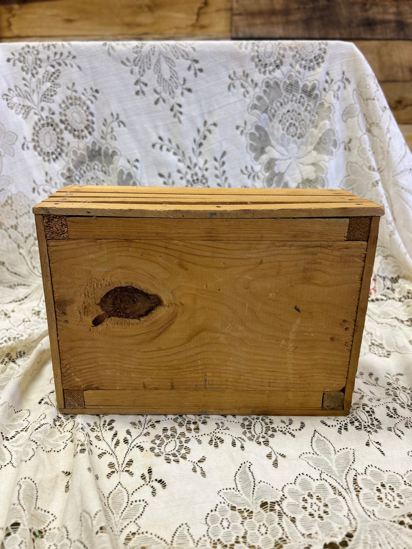Vintage Wooden Caddy