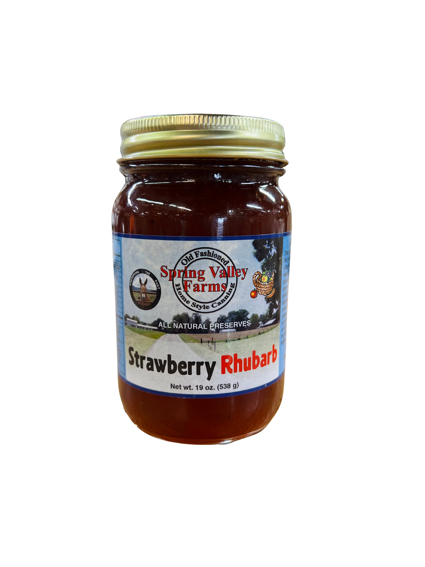 Spring Valley Farms Strawberry Rhubarb Jam