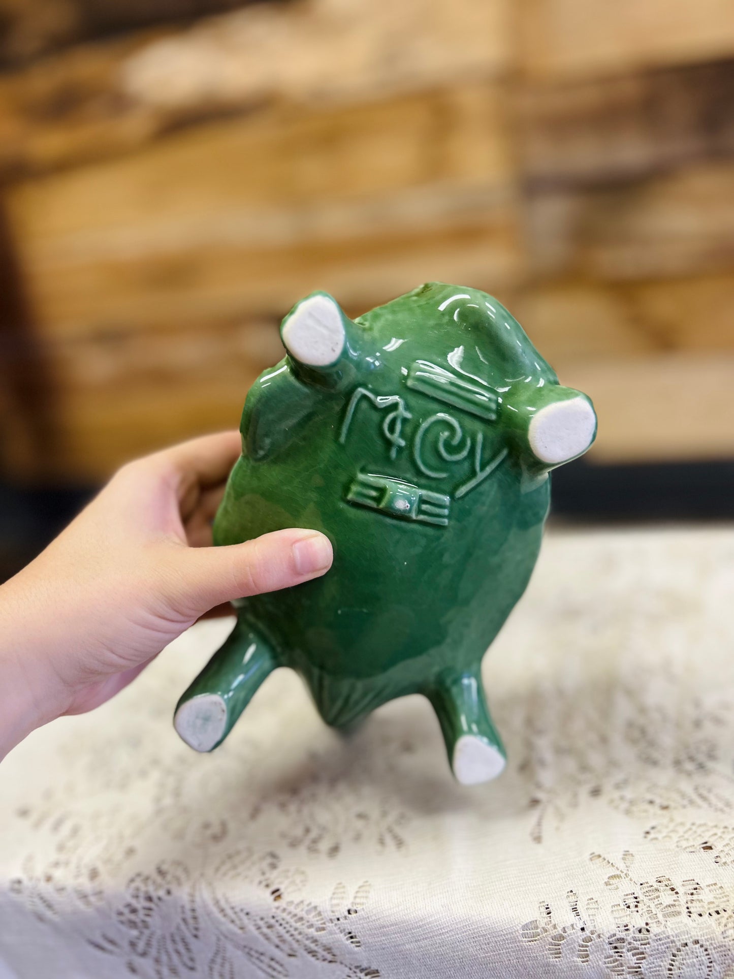 Vintage McCoy Ceramic Turtle Watering Can