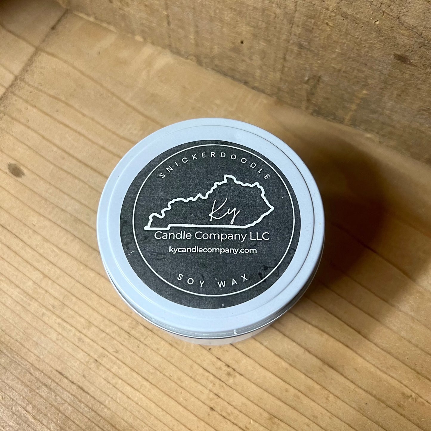 Snickerdoodle 8oz Tin Candle