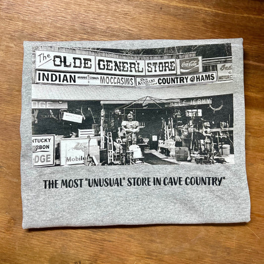 The Olde General Store Black and White Logo Tee