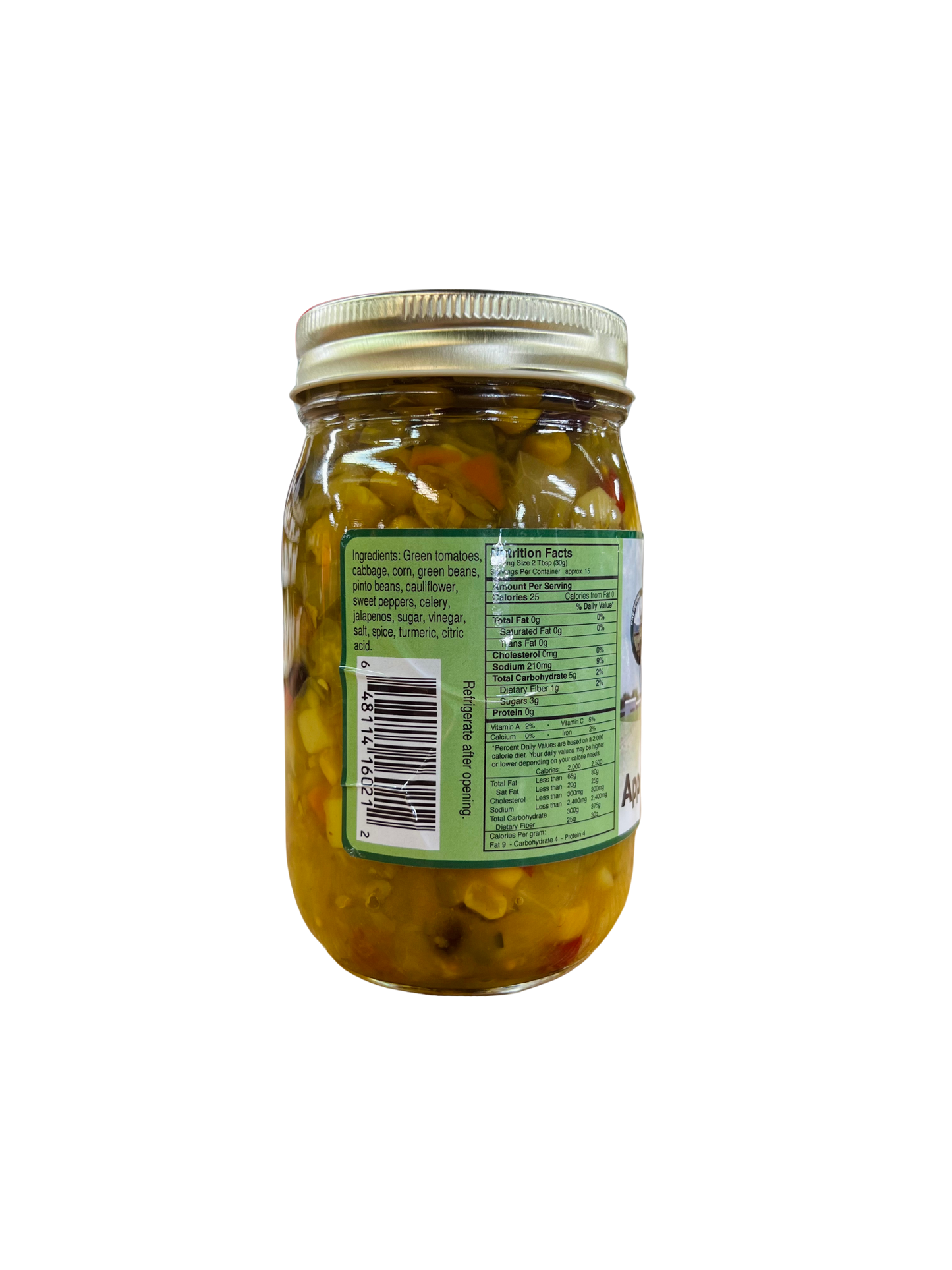 Spring Valley Farms Mild Appalachian Piccalilli