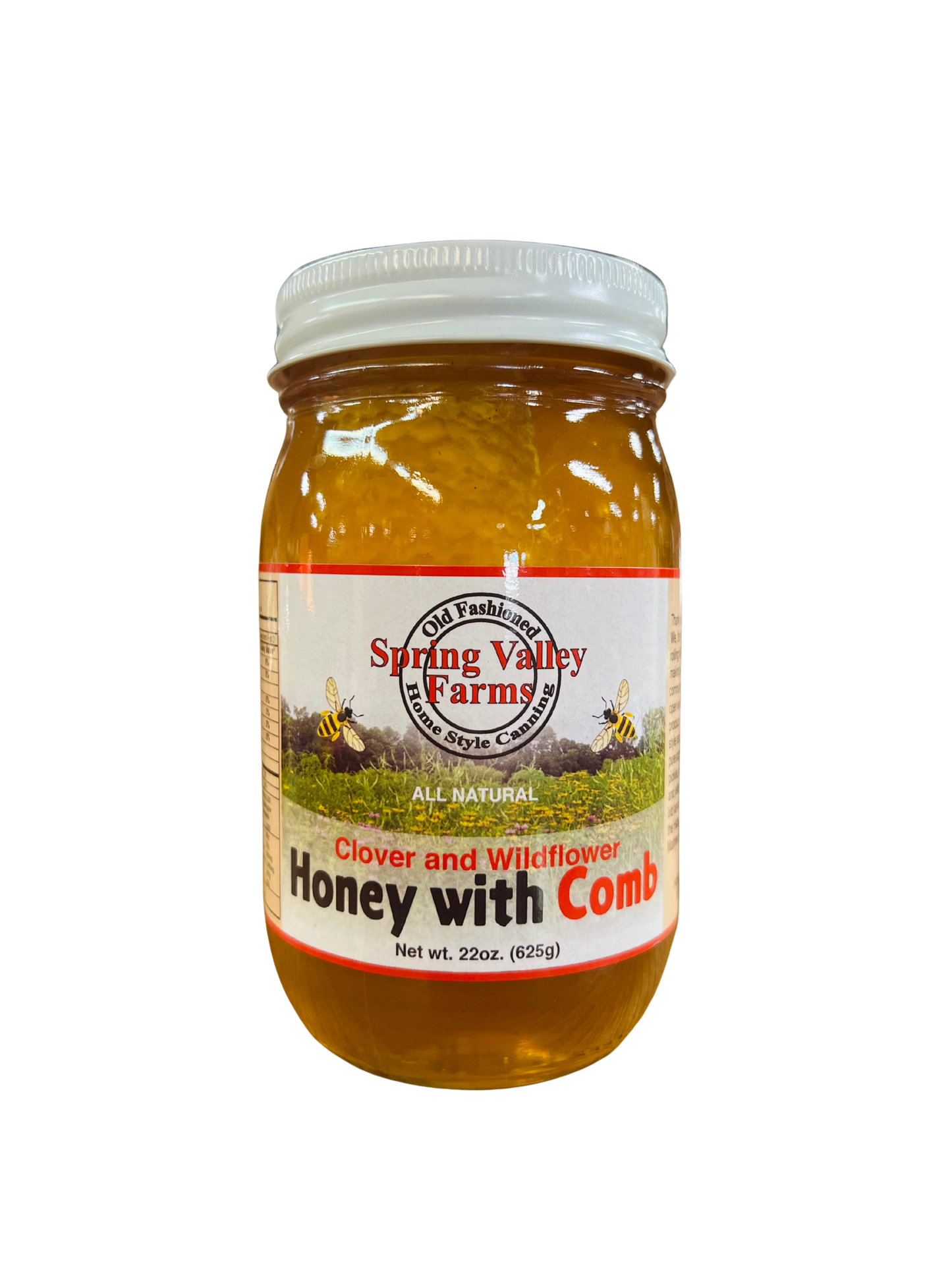 Spring Valley Farms Honey with Comb 22oz