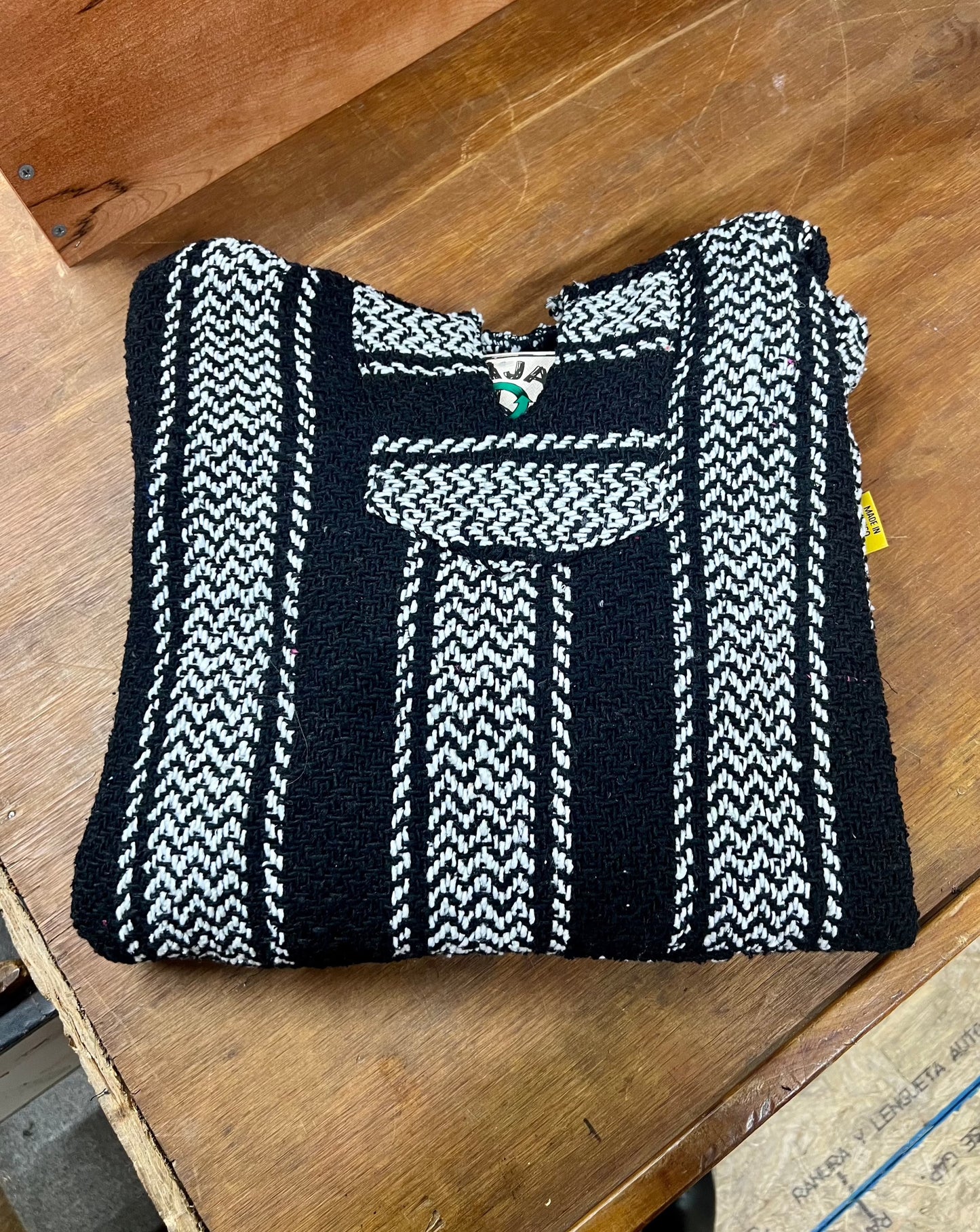 Black Baja Hoodie