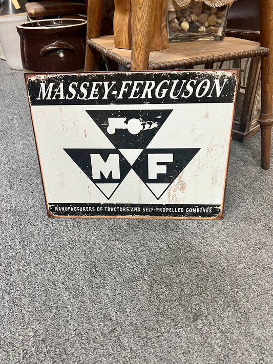 Massey Ferguson Logo Metal Sign