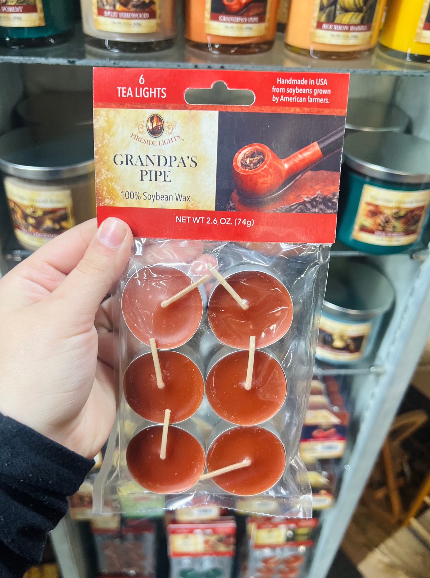 Grandpa's Pipe Tea Lights (6 Pack)