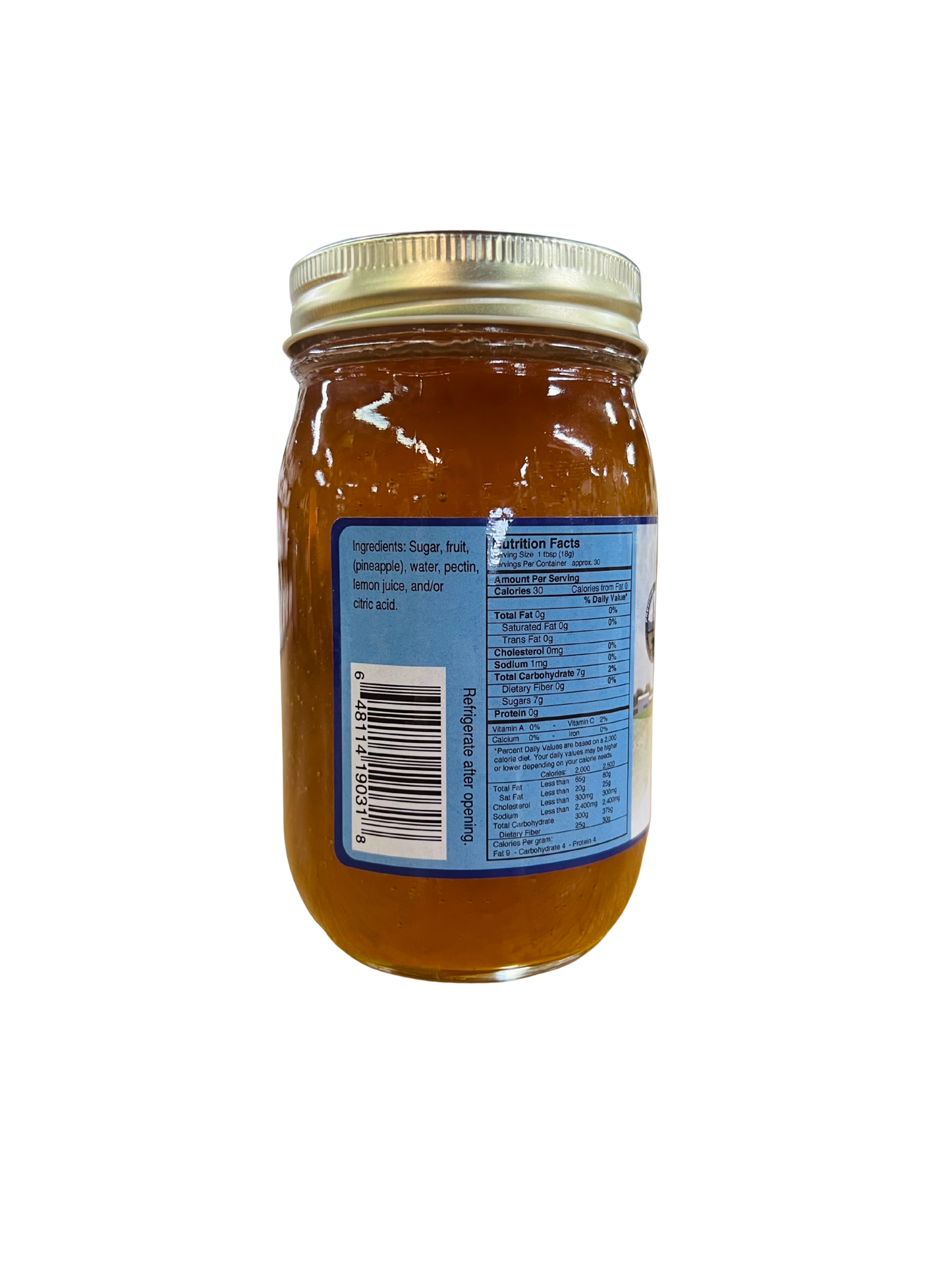 Spring Valley Farms Pineapple Jam