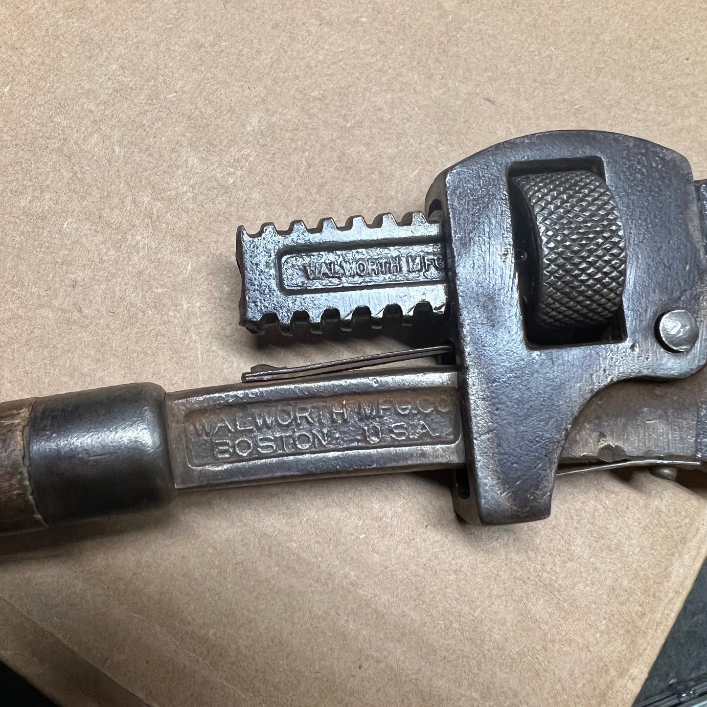 Stillson Pipe Wrench Walworth MFG 10"