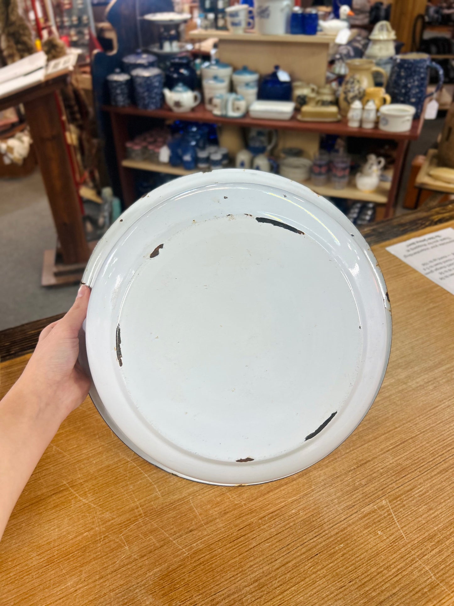 Old White Bowl