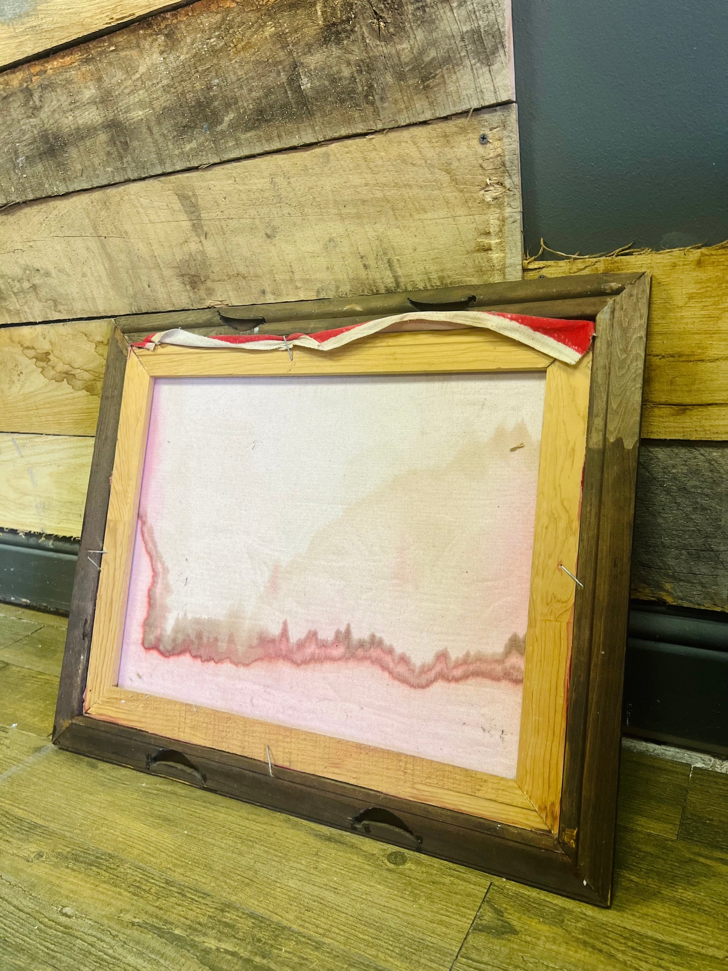 Vintage Textured Pottery Frame