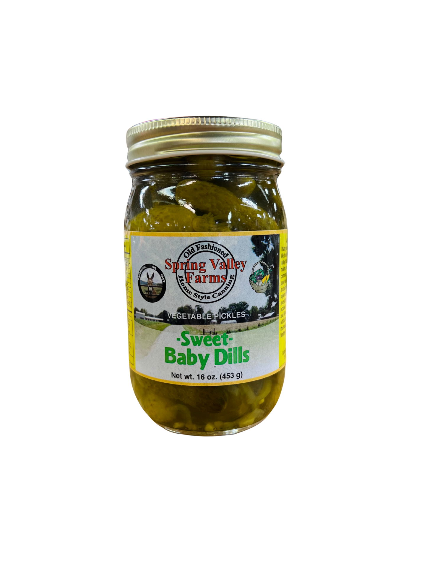 Spring Valley Farms Sweet Baby Dills Pickles