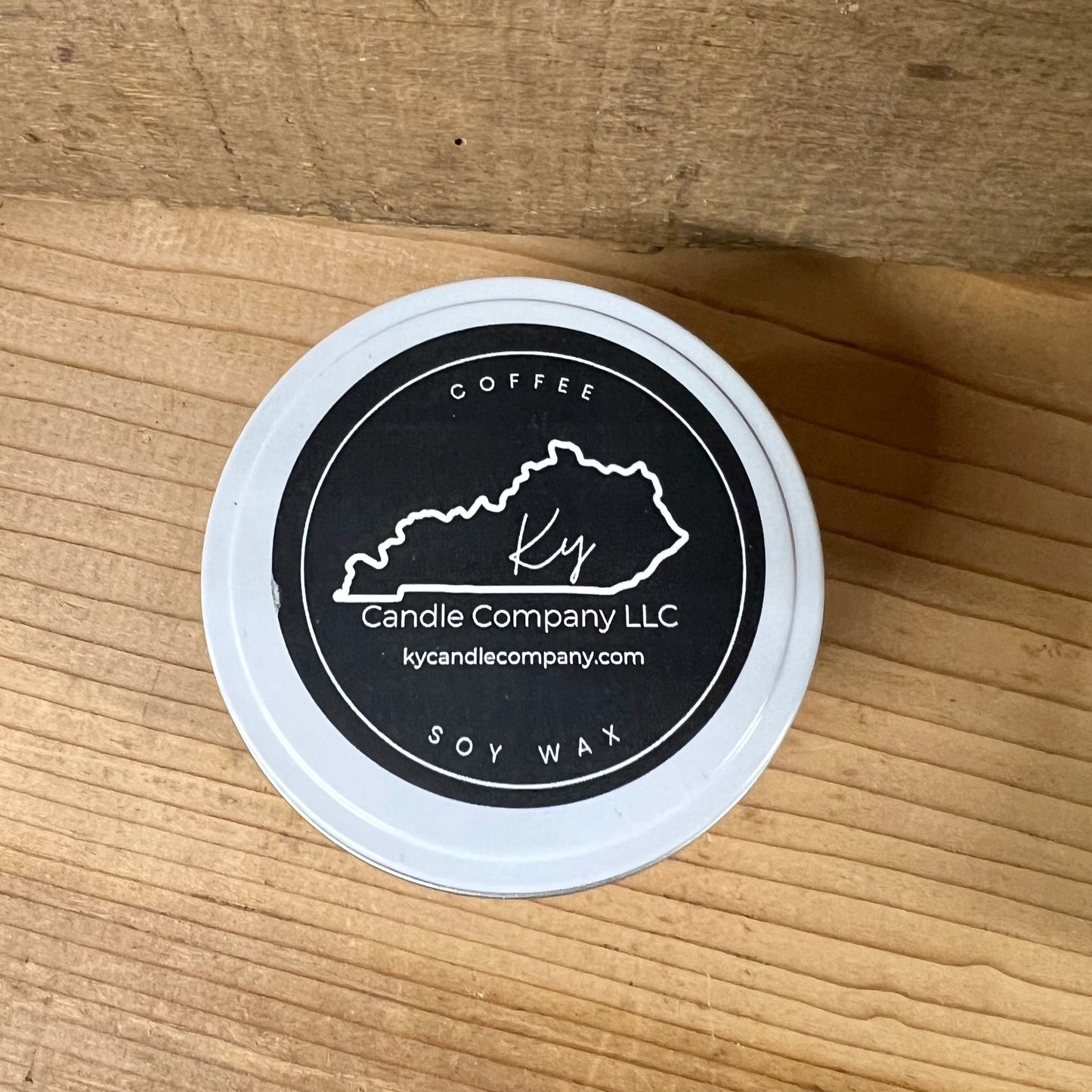 Coffee 8oz Tin Candle