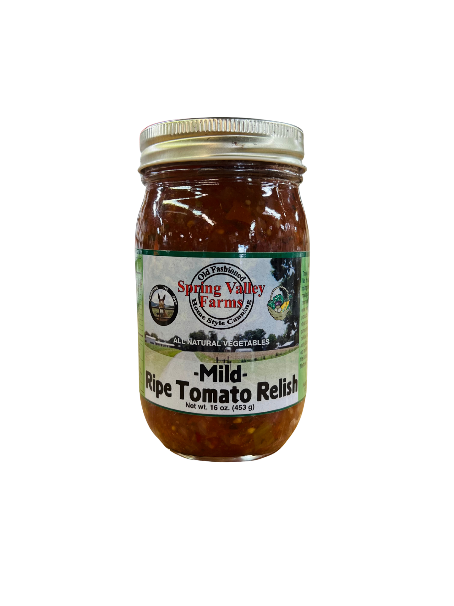Spring Valley Farms Mild Ripe Tomato Relish