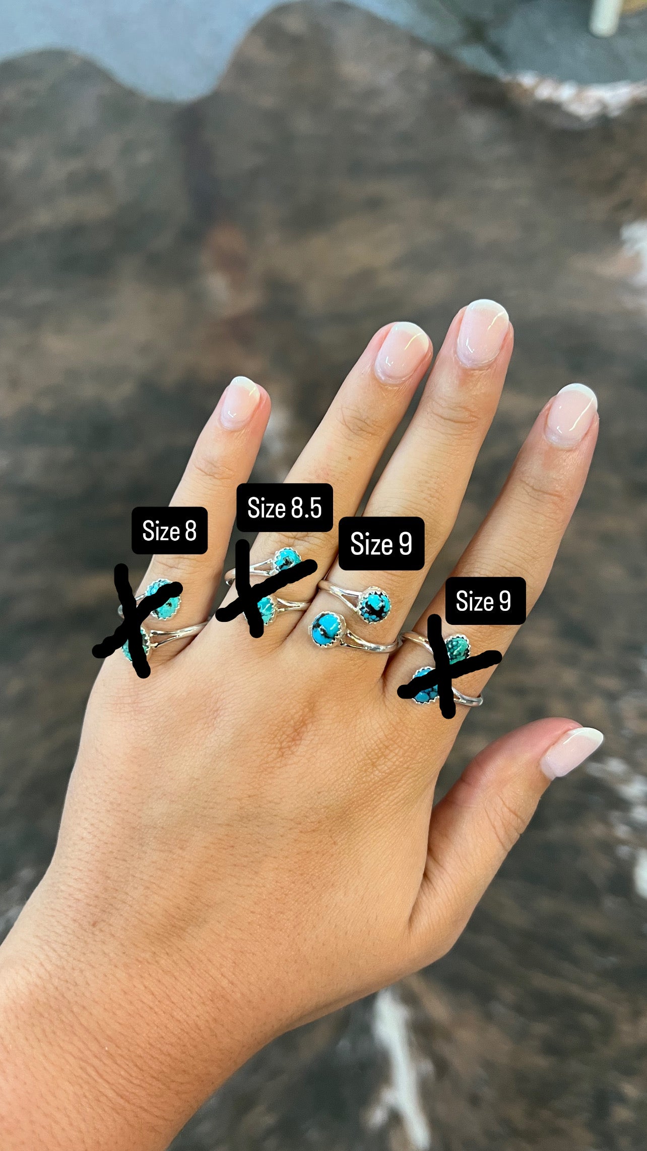 Genuine Turquoise Wrap Ring