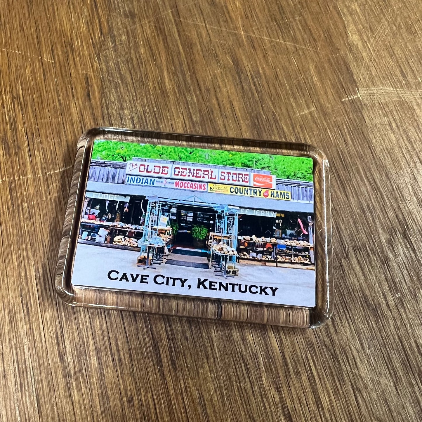 The Olde General Store Acrylic Magnet (Small)