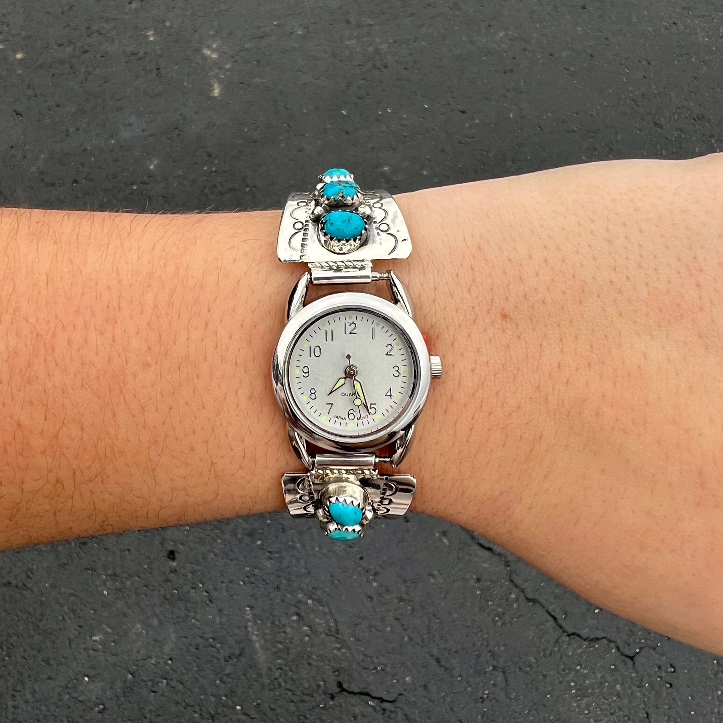 Ladies Sleeping Beauty Turquoise Watch