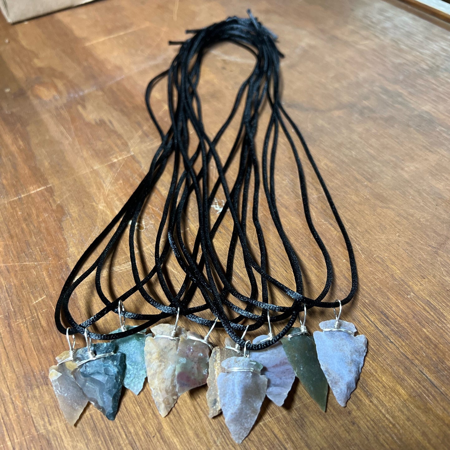 Arrowhead Cord Necklace