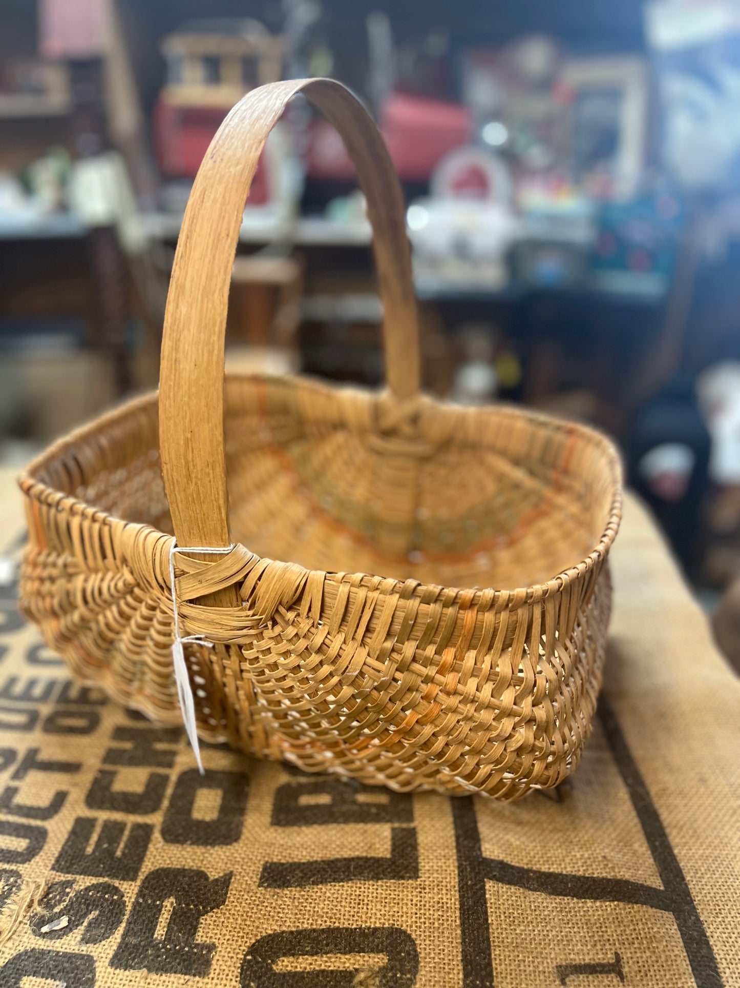 Kentucky Hand Made Split White Oak Basket