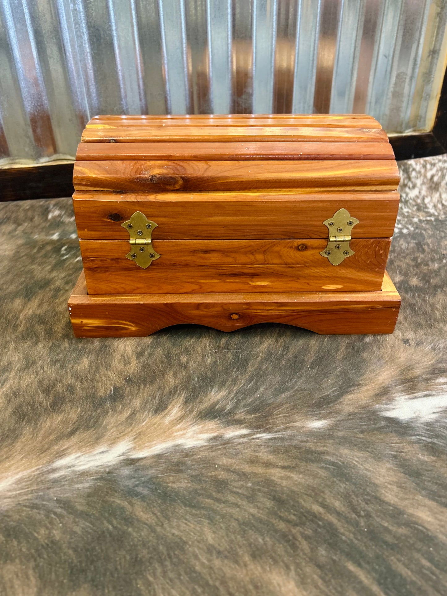 Very Old Hand Made Cedar Chest