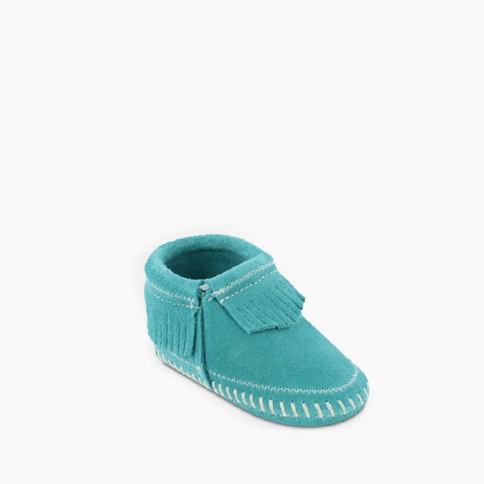 Minnetonka Infant's Riley Bootie Turquoise