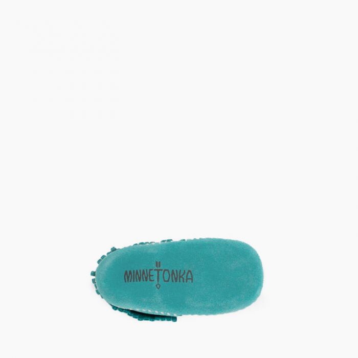 Minnetonka Infant's Riley Bootie Turquoise