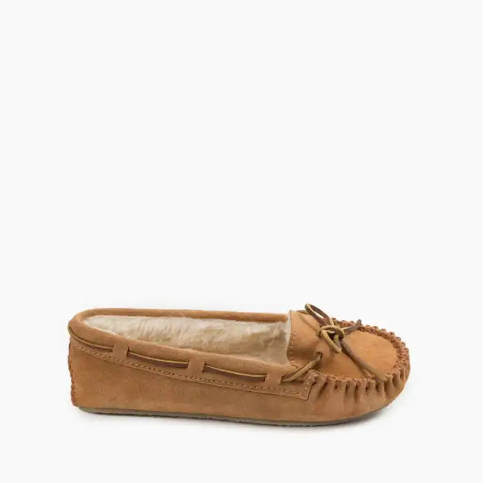 Minnetonka Women's Cinnamon Cally Faux Fur Slipper