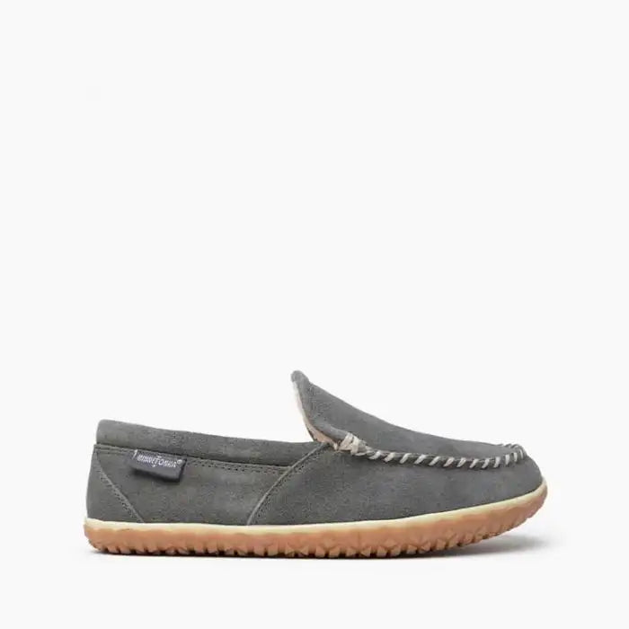 Minnetonka Men's Grey Tilden Slipper