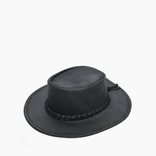 Minnetonka Fold Up Hat Black