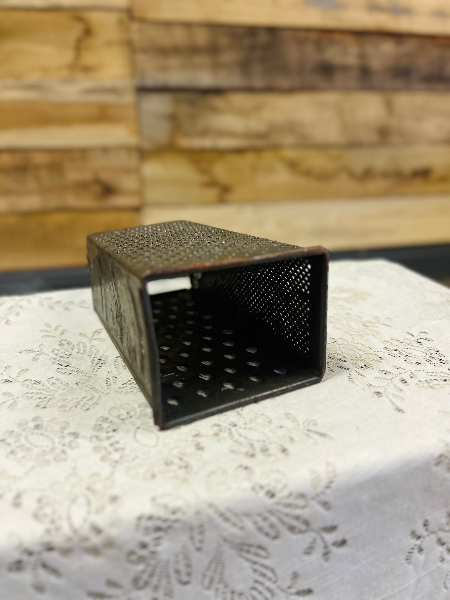 Vintage Metal Cheese Grator