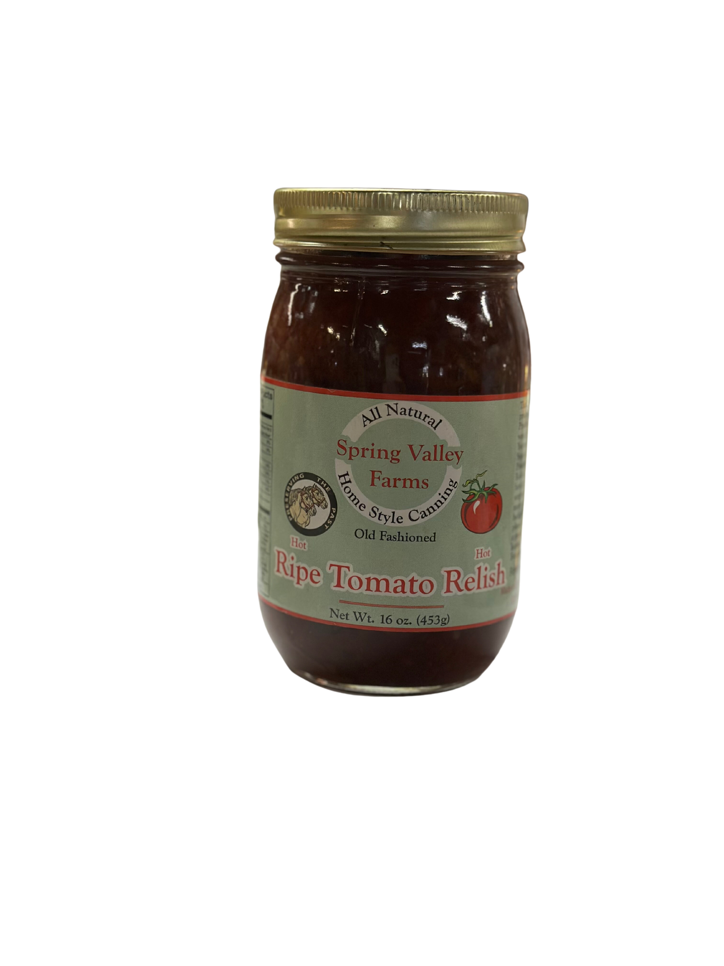 Spring Valley Farms Hot Ripe Tomato Relish