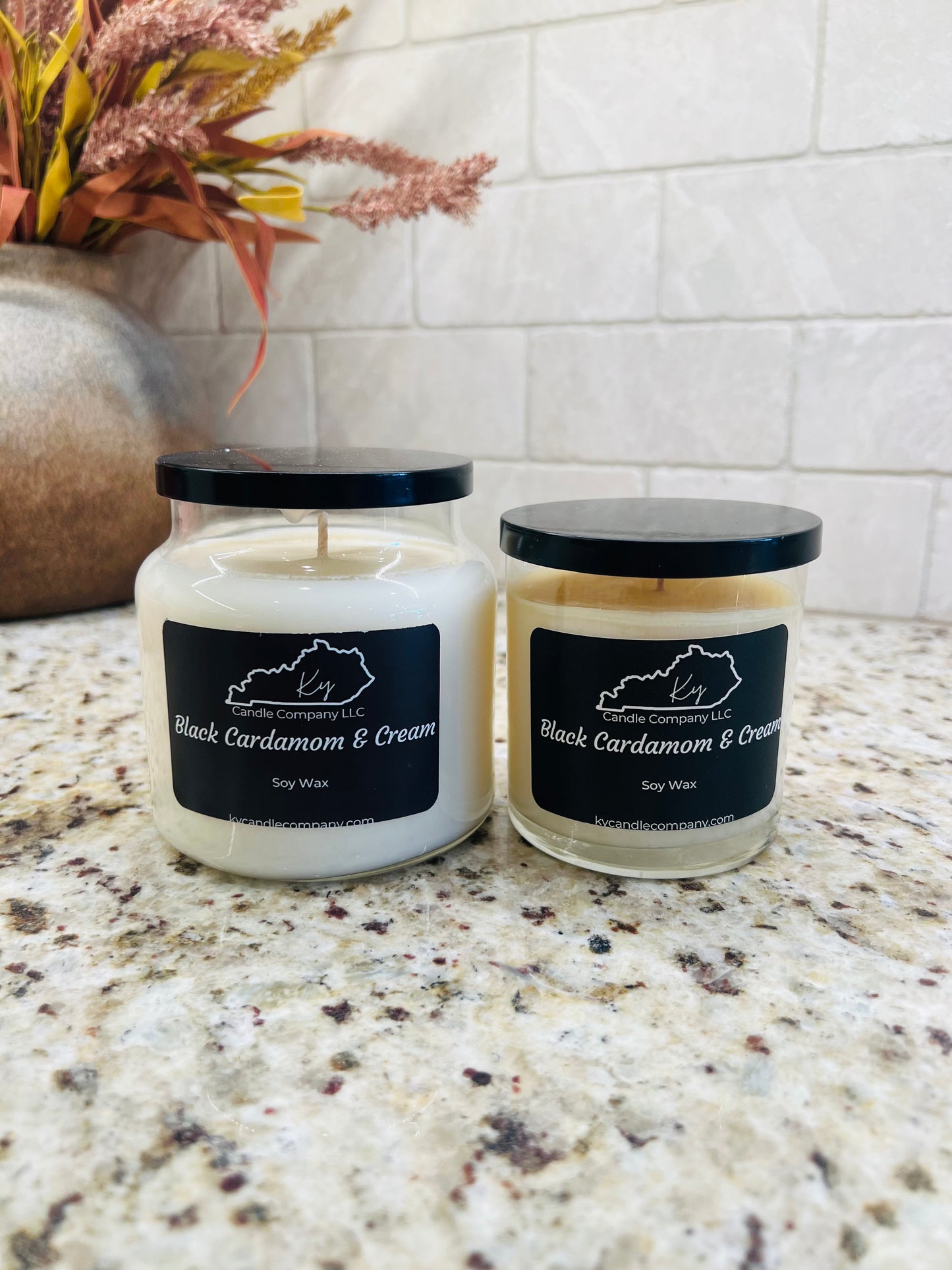 Black Cardamom & Cream Candle