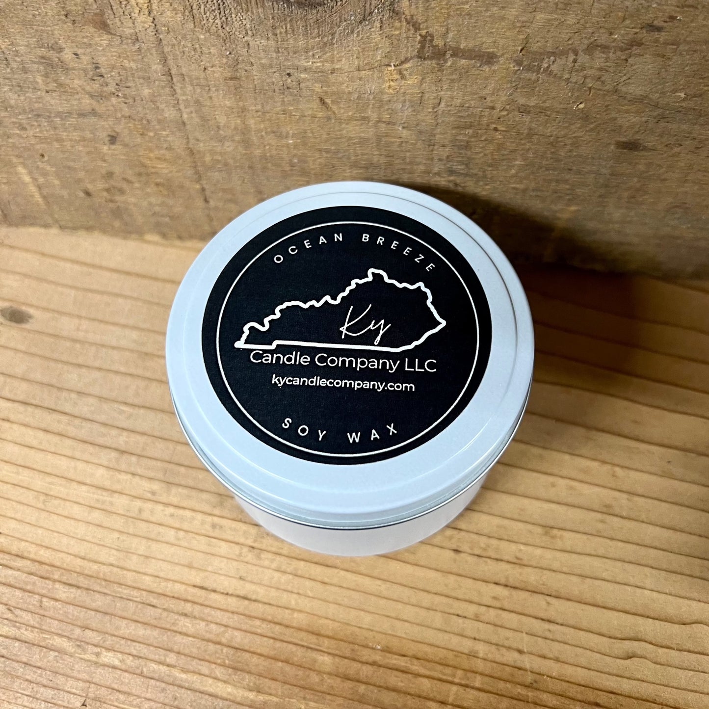Ocean Breeze 8oz Tin Candle