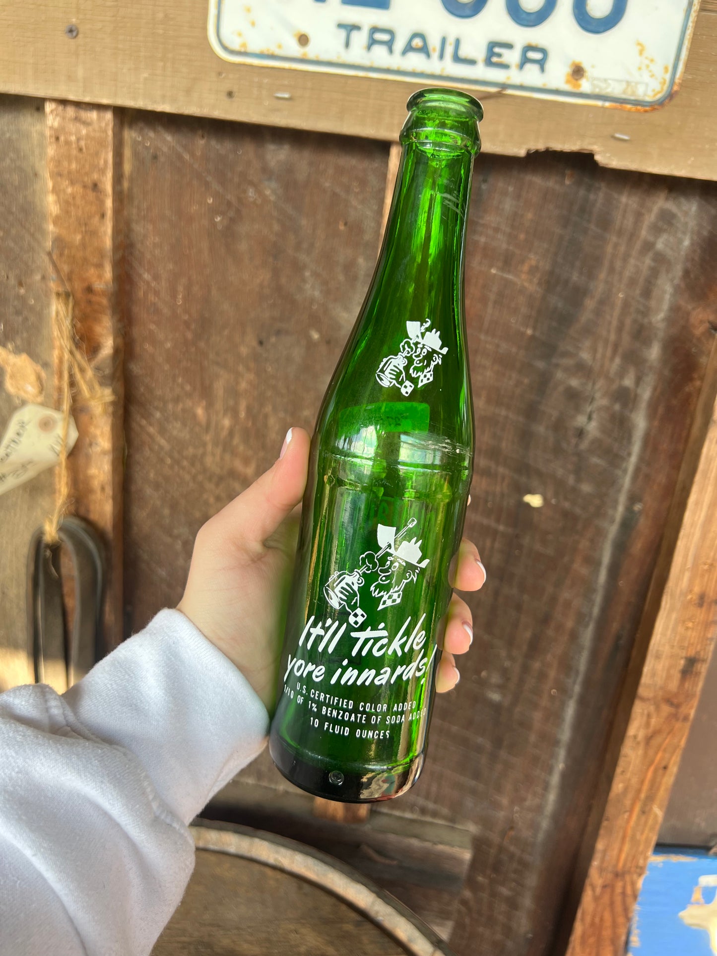 Mountain Dew Mountain Man Bottle Vintage