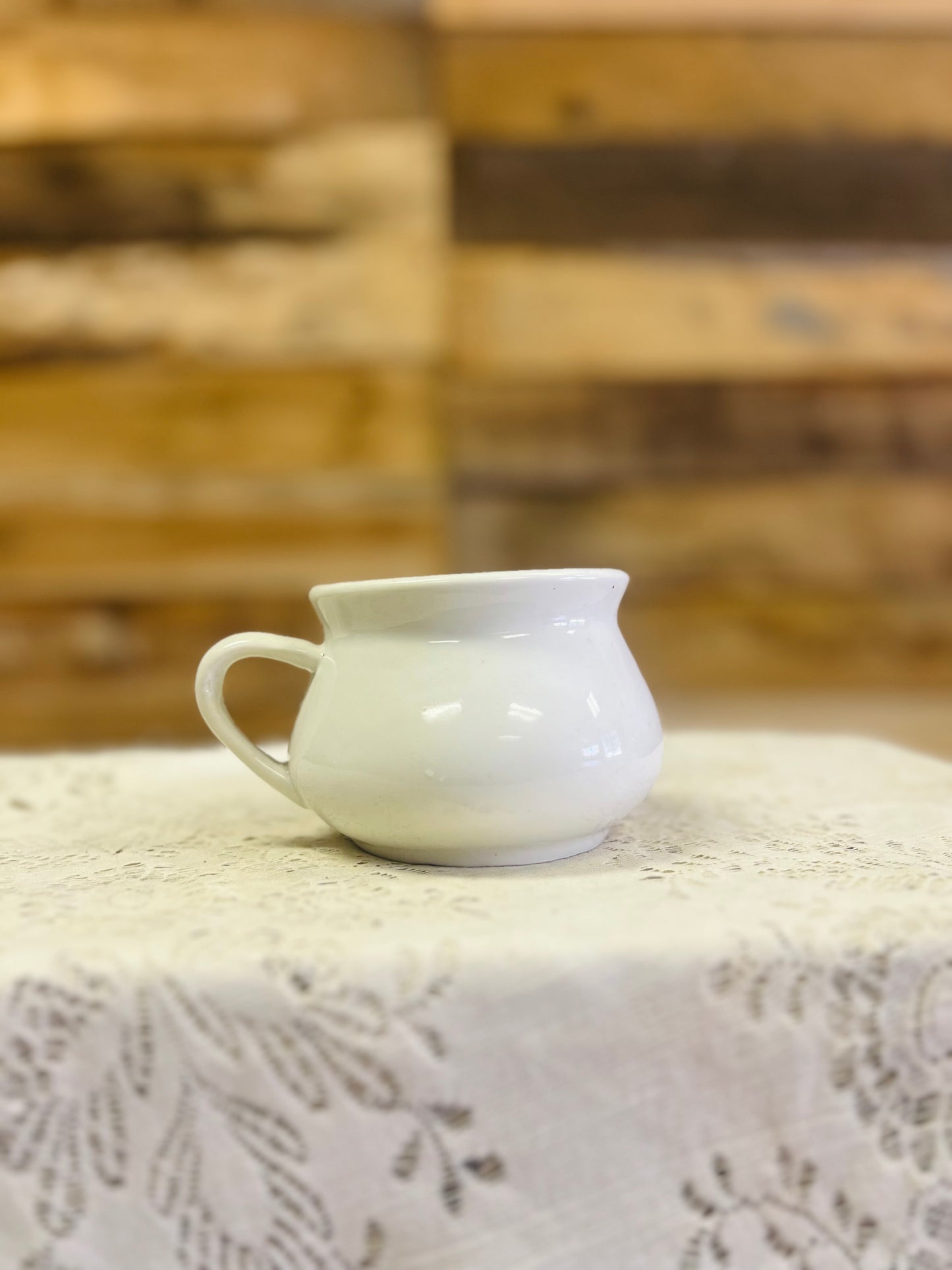 Vintage 70's Ceramic Soup Recipe Mug - Chicken Soup