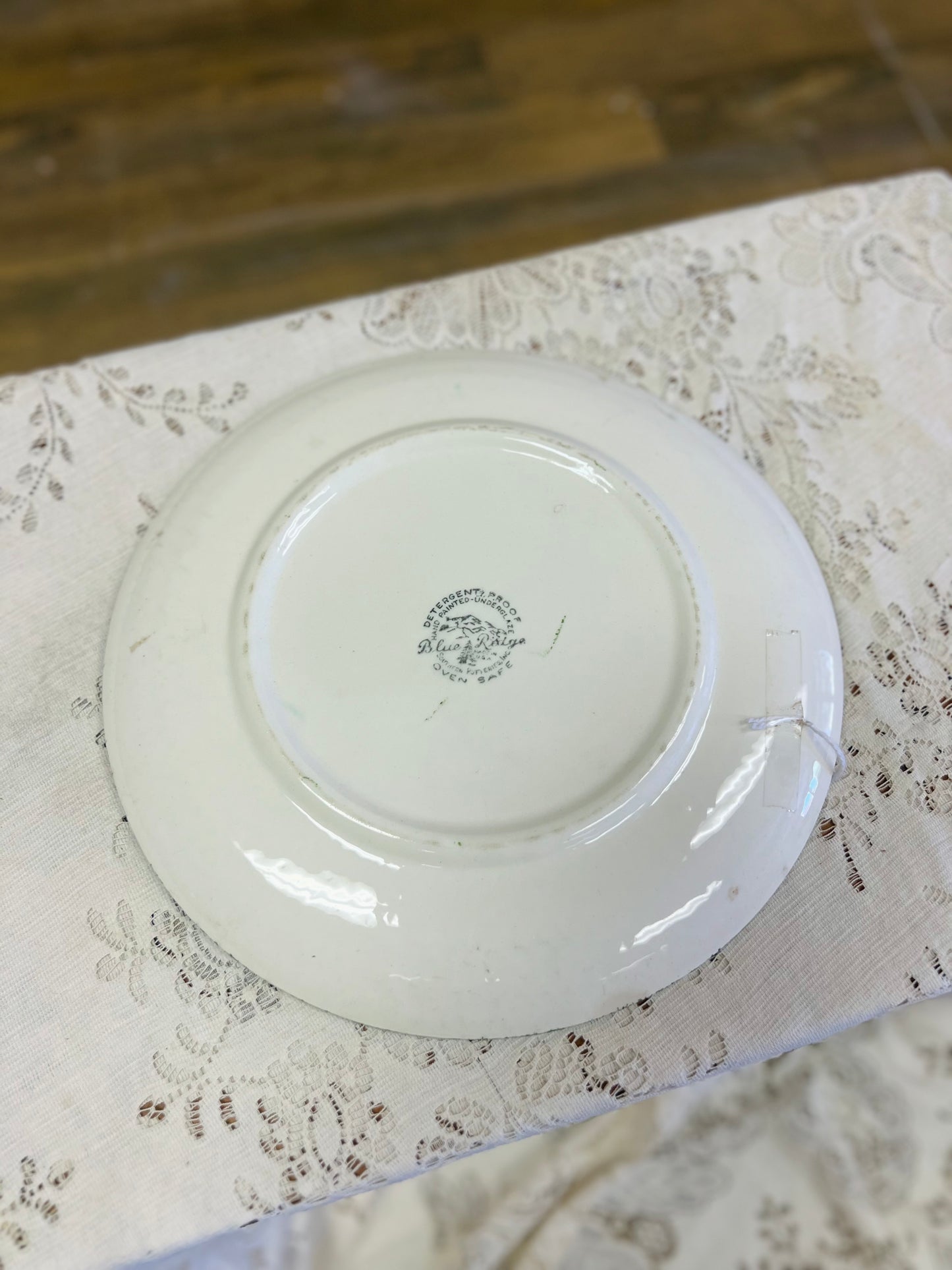 Vintage Blue Ridge Southern Pottery "Pinkie" Pattern Plate